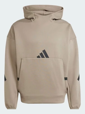 adidas Bluza "M Z.N.E." w kolorze beżowym rozmiar: S