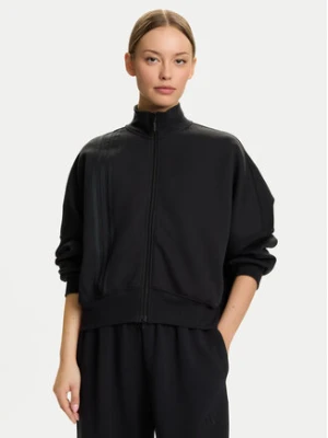 adidas Bluza Off Placed 3-Stripes JX2705 Czarny Regular Fit