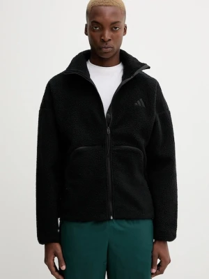 adidas bluza polarowa City Tech męska kolor czarny gładka KB1197