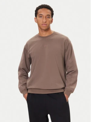 adidas Bluza Premium Essentials JW1058 Brązowy Loose Fit