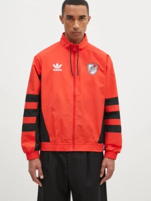 adidas bluza River Plate 1994 Tracktop męska kolor czerwony wzorzysta IV7543