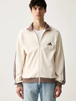 adidas bluza rozpinana damska Stadium beżowy