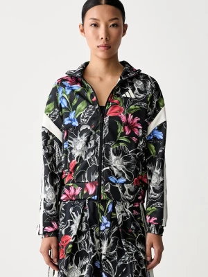 adidas bluza rozpinana damska x Farm Rio czarny