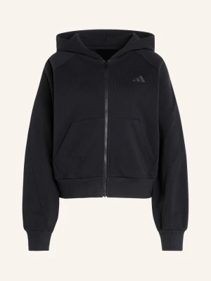 Adidas Bluza Rozpinana Kit schwarz CZARNY