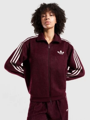 adidas Bluza Rozpinana Mohair Fb Tt bordowy