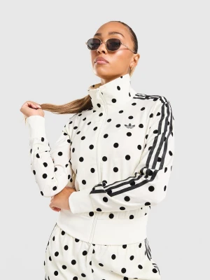 adidas Bluza Rozpinana Satin Polka Dots Tt beżowy