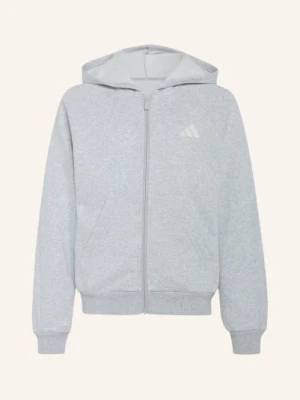 Adidas Bluza Rozpinana Seasonals Collegiate Typography Full Zip grau szary