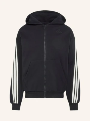 Adidas Bluza Rozpinana Z Kapturem 3s schwarz