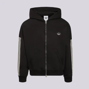 Adidas Bluza Rozpinana Z Kapturem Signature czarny