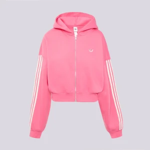 Adidas Bluza Rozpinana Z Kapturem Signature różowy