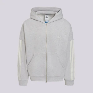 Adidas Bluza Rozpinana Z Kapturem Signature szary