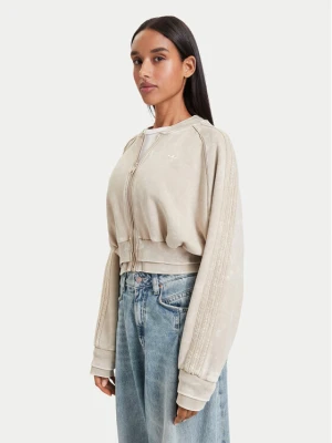 adidas Bluza Sst Double Layered Cropped Track Top KT2228 Beżowy Regular Fit