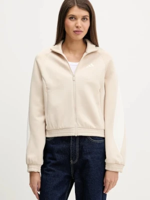 adidas bluza Stadium damska kolor beżowy z nadrukiem KB4946