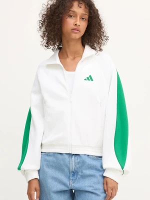 adidas bluza Stadium damska kolor biały z nadrukiem JW0526