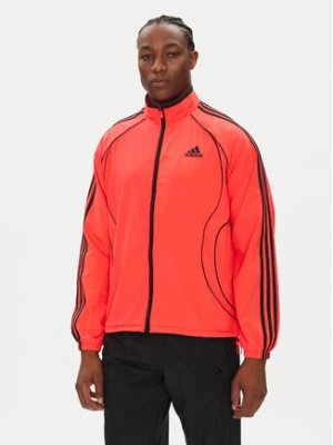 adidas Bluza Teamgeist adicolor JW5867 Czerwony Loose Fit