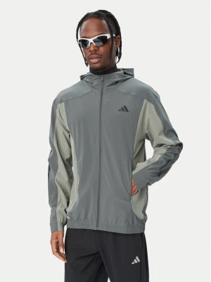 adidas Bluza Tech Essentials Workout Track Top KQ5738 Zielony Regular Fit