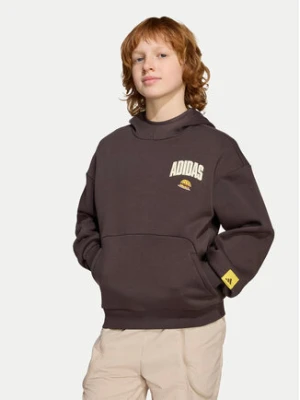adidas Bluza The Simpsons JL9181 Brązowy Loose Fit