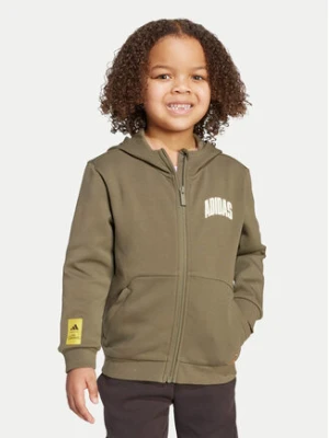 adidas Bluza The Simpsons JL9198 Zielony Loose Fit