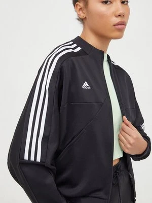 adidas bluza Tiro damska kolor czarny z aplikacją IS4345