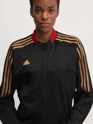 adidas bluza Tiro damska kolor czarny z aplikacją IW6798