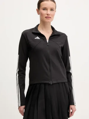 adidas bluza Tiro damska kolor czarny z nadrukiem JG4104