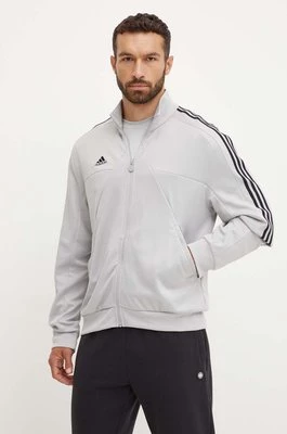 adidas bluza Tiro męska kolor szary z aplikacją IY4285