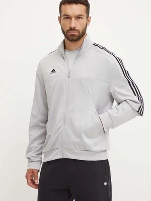 adidas bluza Tiro męska kolor szary z aplikacją IY4285