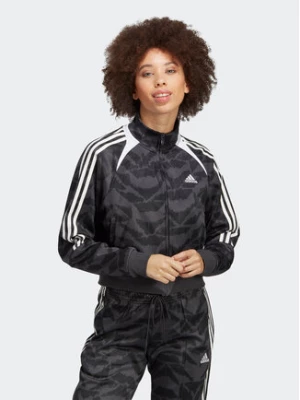 adidas Bluza Tiro Suit Up Lifestyle Track Top IC6649 Szary Loose Fit