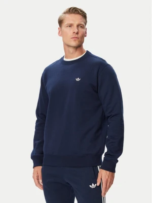 adidas Bluza Trefoil Essentials KS9812 Granatowy Regular Fit