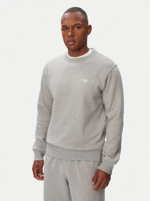 adidas Bluza Trefoil Essentials KS9813 Szary jasny Regular Fit