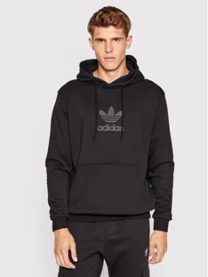 adidas Bluza Trefoil Series Street HS8895 Czarny Relaxed Fit