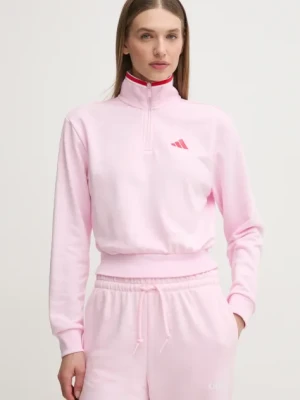 Zdjęcie produktu adidas bluza W CB Color Pop damska kolor różowy wzorzysta JG4174