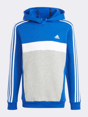 adidas Bluza w kolorze niebiesko-szaro-białym rozmiar: 176