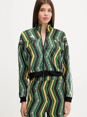 adidas bluza x Farm Rio damska kolor zielony wzorzysta JL8618