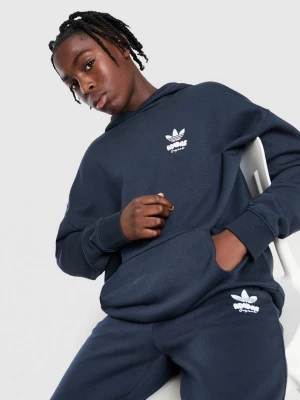 adidas Bluza Z Kapturem Bubble Gfx granatowy