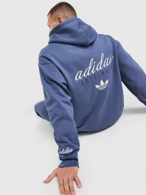 adidas Bluza Z Kapturem Cs Bd Hd niebieski
