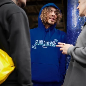 adidas Bluza Z Kapturem Gradient Hd Blu