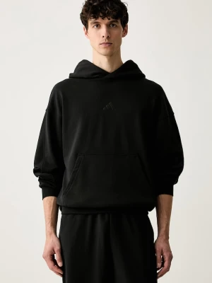 adidas bluza z kapturem męska bawełniana czarny