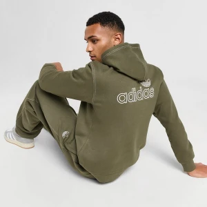 adidas Bluza Z Kapturem Stitch Hd Khaki