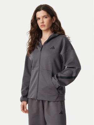 adidas Bluza Z.N.E. Full Zip KF6331 Szary Regular Fit