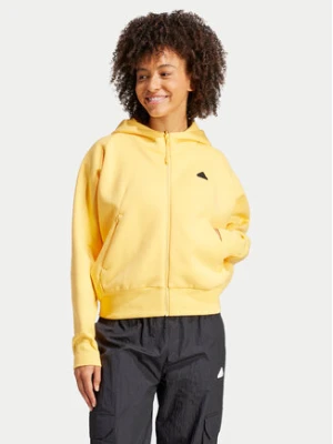 adidas Bluza Z.N.E. IS3940 Żółty Loose Fit