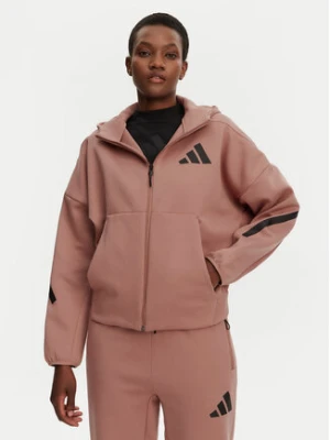 adidas Bluza Z.N.E. JC5394 Różowy Loose Fit