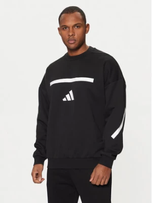 adidas Bluza Z.N.E. JD5982 Czarny Loose Fit