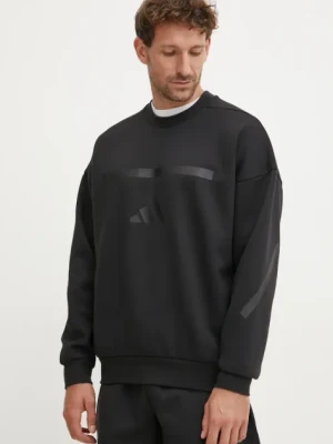 adidas bluza Z.N.E. męska kolor czarny z aplikacją JE7536