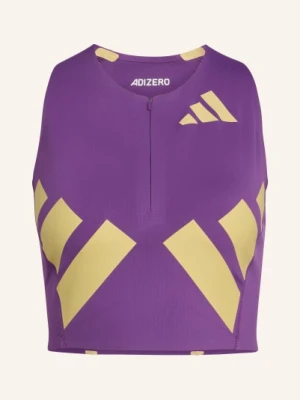 Adidas Bluzka Do Biegania Adizero Road To Records lila