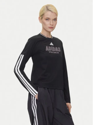 adidas Bluzka Tiro Cut 3-Stripes Mesh JG4085 Czarny Regular Fit