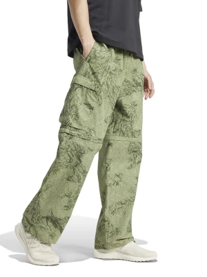 adidas Bojówki "Escape City" w kolorze zielonym rozmiar: L