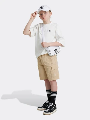 adidas Bojówki w kolorze beżowym rozmiar: 152