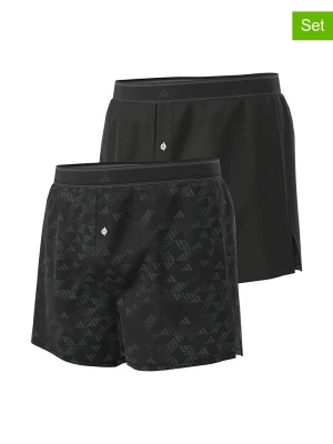 adidas Bokserki (2 pary) w kolorze czarnym rozmiar: M