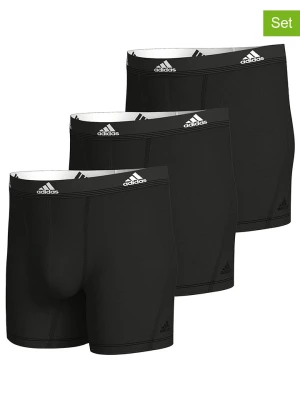 adidas Bokserki (3 pary) w kolorze czarnym rozmiar: XL